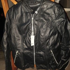 Leather jacket